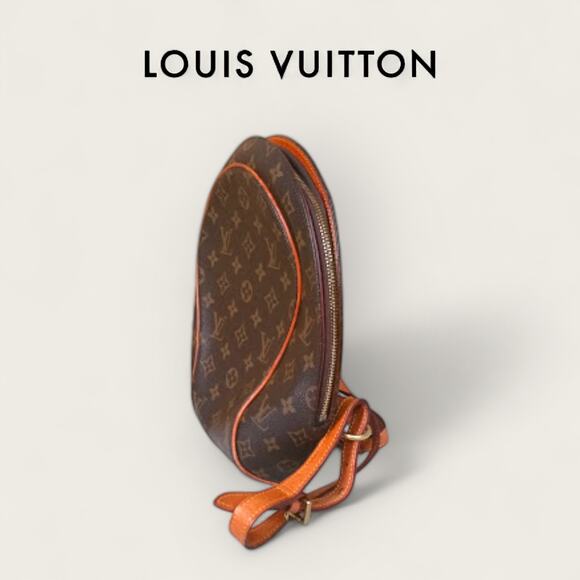 EUC Louis Vuitton Monogram Ellipse Sac a Dos Backpack Brown Vintage LV - Picture 3 of 12